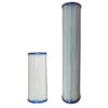 Big Blue polyester pleated filter cartridges