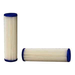 pleated polyester 10" filter cartridges