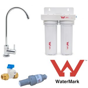 WaterMark undersink filter system