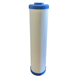Ion-exchange resin filter cartridge to suit 20" Big Blue Filter Housings, for water softening and scale reduction